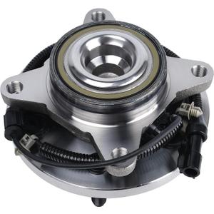 KUSATEC 515117 Front Wheel Bearing and Hub Assembly Compatible with 2009-2010 Ford F-150, 6 Lug Bolts w/ABS