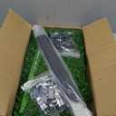 MABOZOO Dog Pee Pad Holder with Artificial Grass, 33.8 * 24 * 17.7 in Foldable Indoor Dog Potty Tray with Hemmed Edge, No Spill Pee Pad Holder Tray Puppy Litter Box for Dogs