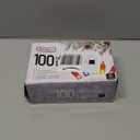 PREXTEX Multicolor String Lights (20 Feet, 100 Count) with White Cord - Indoor and Outdoor Colorful Twinkle Lights for Holiday Decor