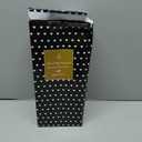 LUKA Porcelain Espresso Cup with Saucer and Metal Stand, 4 Ounce Stackable Ceramic Demitasse Espresso Mugs Cups Set for Latte, Coffee, Cafe Mocha, Tea(Set of 4),Marbling White