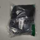 Deyeek Men's Post Shoulder Surgery Shirts Recovery Tear Away Short Sleeve Full Open Side Snap Adaptive Chemo Clothing (3X-Large, Black)