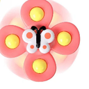 2PCS Suction Cup Spinner Toys for 1 2 Year Old Boys Spinning Toys Baby Toys 12-18 Months Sensory Toys for Toddlers 1-3 Easter Basket Stuffers Gifts for 1 Year Old Girls