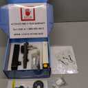 LOCKSTAR Smart Door Lock  Keyless Entry Deadbolt Door Lock  Multiple Entry Methods  APP  Fingerprint Touch ID  Keypad Code  Card FOB  Traditional Key  Smart Home Devices (Black)