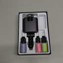 Starlight Retractable Car Charger with Aromatherapy, 5 in 1 Fast Charging 66W Car Phone Charger Adapter, USB C Car Accessories Compatible with iPhone 16/15/14/13/12/11 and Android (Gray)