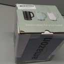 Sekaer Small Electric Tea Kettle Stainless Steel 0.8L Portable Travel Hot Water Boiler, Mini Electric Coffee Kettle with Auto Shut-Off & Boil Dry Protection, Cordless Base & White