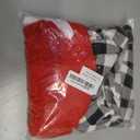 IDOPIP Women Kids Baby Girls Christmas Party Dress Xmas Red Plaid Tutu Dress with Hooded Cloak Cape Family Matching Costume (Small, White)