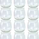 Baby Food Storage Containers,12 Pack Baby Food Containers with Lids,6 oz Glass Baby Food Jars,Small Snack Containers for Toddlers,Thickened Baby Food Storage Containers for Infant and Baby