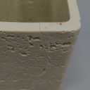 Natural Travertine Textures Toothbrush Holders for Bathroom, Electric Toothbrush and Toothpaste Holder 3 Slots Tooth Brush Organizer for Bathroom Countertop, Shower, Vanity