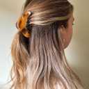 2 x 3PCS Hair Claw Clips for Women Girls - Cute Medium Triangle Clips in Y2K Vintage, Trendy Durable Sparkling Hair Accessories for Updos Buns Gifts