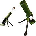 6 Colors Mortar Beer Bottle Opener,Big Tactical Push Down Automatic Cap Launcher,Funny Heavy-Duty Mortar Beer Bottle Opener Bar Gadget for Men,Military Enthusiast Gift,Home Party Decor (1- Army Green)