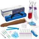 Phlebotomy Training Kit | IV, Venepuncture, Phlebotomy Arm Practice Kit | Phlebotomy Gifts for Medical Student and Nurse Student | Complete Phlebotomy Equipment and Supplies | Educational USE
