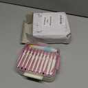 Crochet Hooks Set - Gel-Infused Jelly Touch Ergonomic Handle, 10 Sizes Interchangeable, All-in-One Kit with Organized Case for Beginners & Crafters