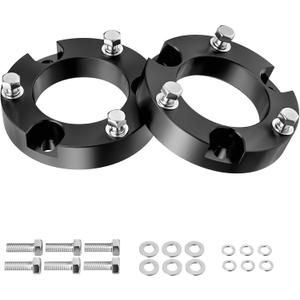 Richeer 2 inch Leveling Kit Compatible with 2005-2023 Tacoma 2WD/4WD, Leveling Lift Kit Fit for 2003-2024 4Runner 2WD/4WD Front Strut Spacers Raise the Front of your Pickup by 2"