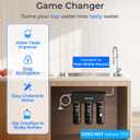 Waterdrop TSA 8 Layer Under Sink Water Filter System, Under Sink Water Filtration System, Reduces PFAS, PFOA/PFOS, Fluoride, Chlorine, Bad Taste & Odor, NSF/ANSI 42 Certified, Direct Connect to Faucet