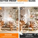 TRAHOME Bathroom Vanity Mirror for Wall, 2 Pack 36" x 24" Metal Framed Rectangular Bathroom Wall Mirror for Over Sink, HD Shatterproof Glass, Hangs Horizontally or Vertically(Black)