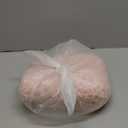 Yimobra Light Pink and White Bathroom Rugs Non Slip Washable, Ultra Soft and Water Absorbent Bath Mats, Plush Fluffy Shower Mat Outside, Microfiber Thick Matts for Bathroom Floor/Sink, 24x17