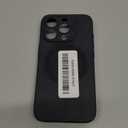 ESR for iPhone 15 Pro Case with MagSafe, Supports Magnetic Charging, Slim Liquid Silicone Case, Shock Absorbing, Screen and Camera Protection, Cloud Series, Black