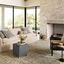 Loloi Amber Lewis Morgan Collection MOG-04 Sea/Sage 5'-0" x 7'-0" 38" Thick Area Rug feat. CloudPile, Neutral, Room Décor, Vintage Inspired, Livingroom, Bedroom, Dining Area