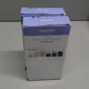 Honeydak 2 Pcs Flat Water Bottle 13oz Plastic Flask for Liquor Slim Square Bottles Portable Travel Mug Pocket Flask for Outdoor Sports (Black)