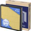 FreAire HAP605 Air Purifier Original Replacement Pet Allergy Filter, 3-Stage Filtration Repacement for High-Efficient Filtration, 1 Pack, Yellow