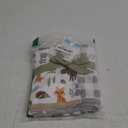 Hudson Baby Unisex Baby Cotton Swaddle Blankets, Woodland, One Size