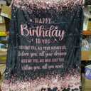 Go Melley Happy Birthday Blanket 4'x5'