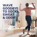 Dr Scholls Go Sockless! Cushioning Insoles for Women Men Unisex, 3 Pairs, Trim to Fit - Absorbs Moisture to Keep Feet Dry, Shoe Inserts for Women Men with Plush Terry Cloth Layer for Added Comfort