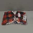 Preboun 6 Pcs Christmas Chair Covers Dining Protector Removable Washable Stretch Xmas Tree Snowman Elk Buffalo Plaid Slipcovers for Hotel Party Wedding Holiday Decor (LEN-Preboun-1259)