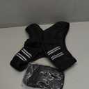 ZELUS Weighted Vest, Weight Vest with Reflective Stripe for Workout, Strength Training, Running, Fitness, Muscle Building, Weight Loss, Weightlifting (Black)