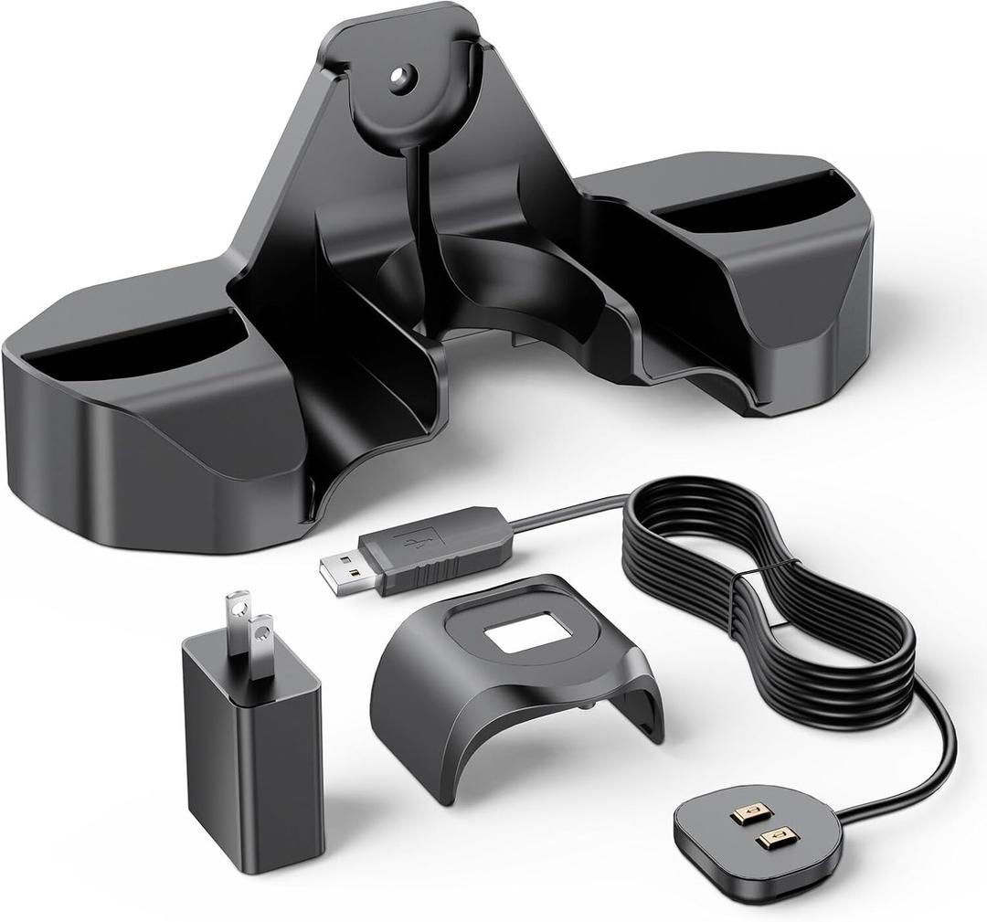 Charging Dock Base Compatible with Shark WV201 WV205 WV250 WV201BK WV201RGBRN WV200C WV203C WANDVAC Vacuum Cleaners Handheld Rechargeable Car Home Dustbuster Replacement Charger Stand Parts 1076FI200