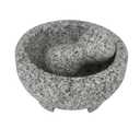 IMUSA USA Granite Molcajete Spice Grinder 6-Inch, Gray