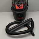 Shop-Vac 2.5 Gallon 2.5 Peak HP Wet/Dry Vacuum, Portable Compact Shop Vacuum with Wall Bracket & Multifunctional Attachments, 5760288 (Black)