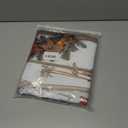 Christmas Doorway Curtain Garlands Wreaths Stars Christmas Ball Room Darkening Blackout Curtain for Kids Boys Girls Teens Room Decor, 1 Panel 34" W X 80" L