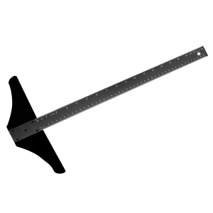 Custom Printed 25 Inch Alumicolor Standard T Square Ruler