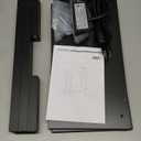 TUTOTAK Small End Table with Charging Station, Narrow Side Table with USB Ports and Outlets, Skinny Sofa Table, Slim Nightstand, Living Room, Bed Room, Black TB01BK060 (2-Tier7.9"D x 15.8"W x 22.5"H)