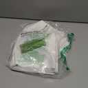 Pureegg Plastic Table Cloth Disposable 12 Pack, 54 x 108 Inch Table Cloths, Party, Picnic, Wedding, Decorative Tablecloths, Rectangle, White Plastic Cover, Leakproof & Sturdy, White