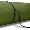 Hatha Yoga Thick TPE Yoga Mat 72"x 27"x1/3 inch Non Slip Eco Friendly Exercise Mat for Yoga Pilates & Floor Workouts (green)