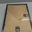 decorUhome 8x12 Picture Frame, Display Pictures 6x8 with Mat or 8x12 without Mat, Wall & Tabletop Display Photo Frame, Black, 6 Pack