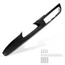 80994 Front Driver Side Door Armrest Compatible with 2010 2011 2012 2013 2014 Silverado Sierra Suburban Tahoe Yukon Avalanche Repair with Door Release Handle Above Armrest 27in,Replace 84127280 Black