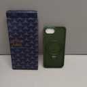 Magnetic for iPhone 17e Case & iPhone 16e Case with Ring Stand, [10 FT Drop Protection] [Velvety Touch] Slim Translucent Matte Back Shockproof Phone Case for iPhone 17e 6.1'', Midnight Green