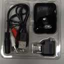 Premium Bluetooth 5.4 Transmitter, Airplane Wireless Adapter, Supports 2 AirPods/Headphones, Bluetooth Transmitter for TV, Airplane, Gym, with aptX Adaptive & Low Latency (Black)