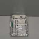 Stainless Steel Bento Box Kids, Kids Metal Bento Lunch Box BPA Free Lunch Box Containers 304 Stainless Steel Bento Box for School and Office (Green)