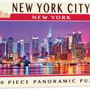 MasterPieces - 1000 Piece Jigsaw Puzzle, New York City Panoramic, Fun for Adults, Family, Kids 13"x39