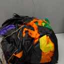 DomKom 10FT Halloween Inflatable Decorations, Blow Up Witch with Built-in LED Magic Flame Lights for Scary Halloween Party Outdoor, Yard, Garden Lawn Holiday Dcor