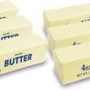 Slow Rising SquishyTaba Squishy, Stress BallsStress Relief & Fidget for ADHDParty Favor Gift (6pcs Butter Stick)