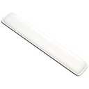 Tofun Keyboard Wrist Rest Pad, Soft PU Leather Wrist Support with Interior Soft Cushion Memory Foam, Ergonomic Portable Keyboard Wrist Support Pad, 18.3in, White