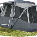 TIMBER RIDGE 5-9 Person SUV Tent with Screen Porch and Awning for Family Camping, Weather Resistant and Portable Van or Car Tent, Includes Rainfly and Storage Bag, 13' W X 10' L X 7.1' H