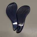 Crave Naturals Glide Thru Detangling Hair Brush for Adults and Kids - Detangler Hairbrush for Curly or Straight, Wet or Dry Hair - Gentle on Tangles Comb - Purple and Pink Hearts (Pack of 2)