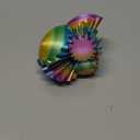 Flavery Gear Ball - 3D Printed Steampunk Whirling Wonder Fidget, Spin Sphere, Cube Toy for Stress and Anxiety Relaxing (Multicolored Rainbow, 8CM)