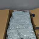 Bedsure Electric Blanket King Size - Thick Striped Flannel Electric Blanket with Dual Control, Heating with 10 Heat Settings & 10 Time Settings, 8 hrs Timer Auto Shut Off (90x100 inches, Green) (11 - Emerald Green)